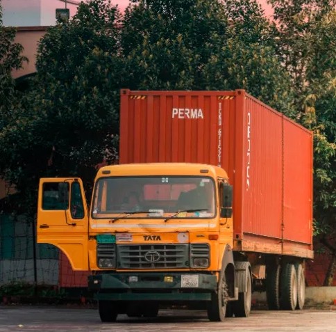 Tradespin container truck, Chattogram–Dhaka corridor